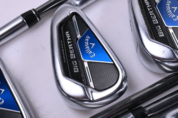 Callaway Big Bertha B21 Irons / 6-PW+GW+SW / Senior Flex Callaway RCH 65 Shafts
