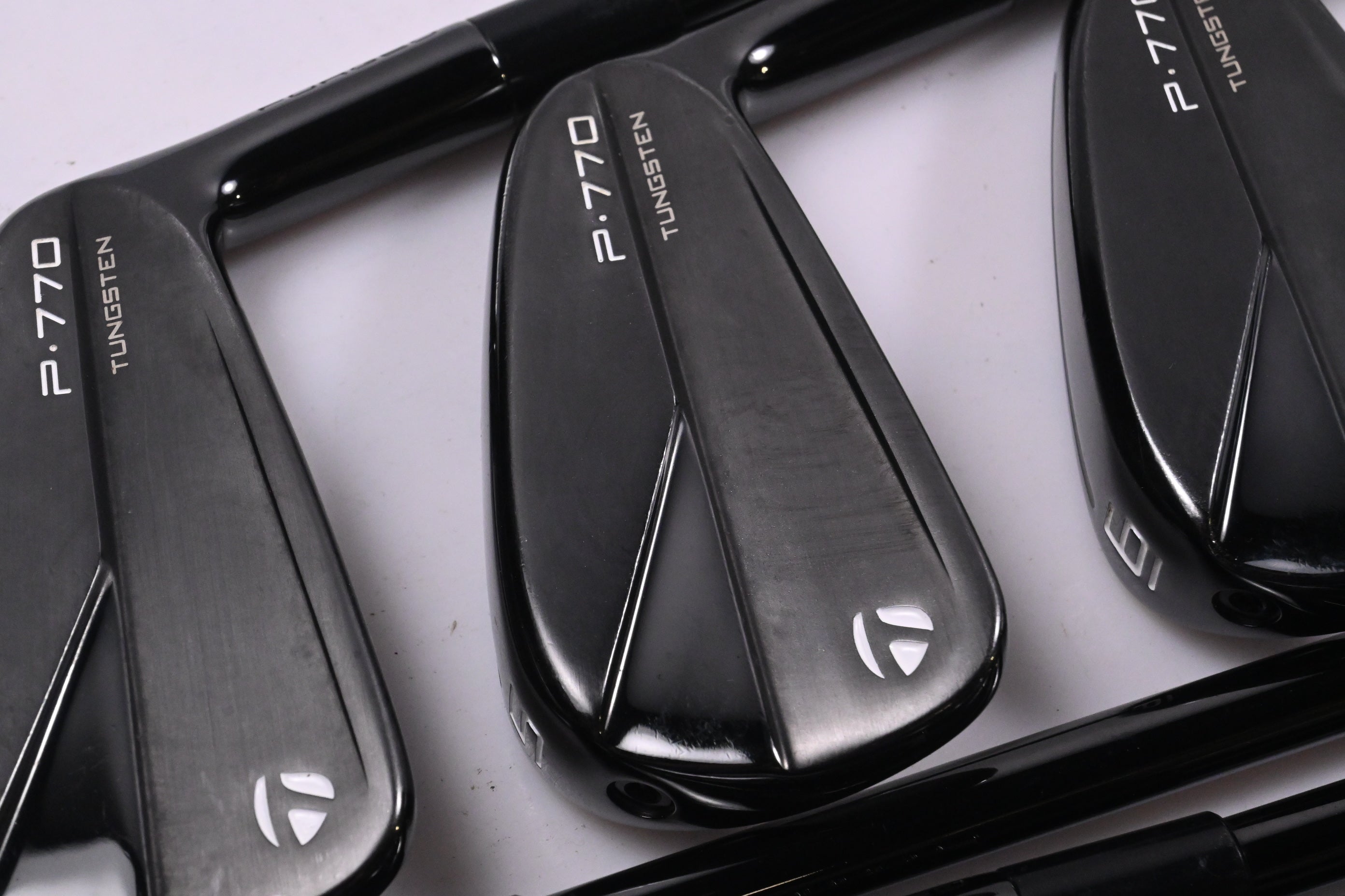 Taylormade P770 2023 Phantom Black Irons / 4-PW / Stiff Flex KBS Tour Shafts
