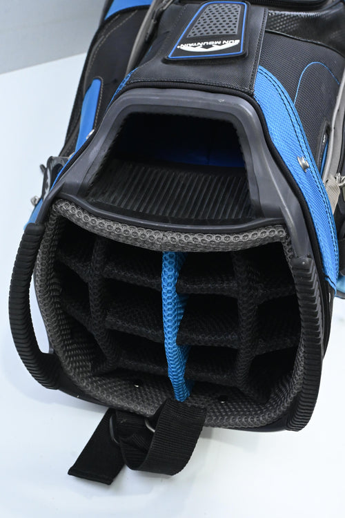 Sun Mountain C130 Cart Bag / 14-Way / Blue, Blakc