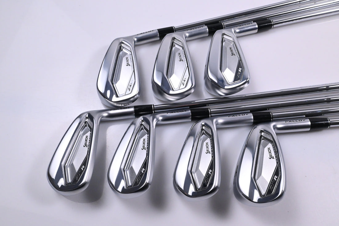 Srixon ZXiR Irons / 5-PW+GW / Stiff Flex KBS 80 HL Shafts