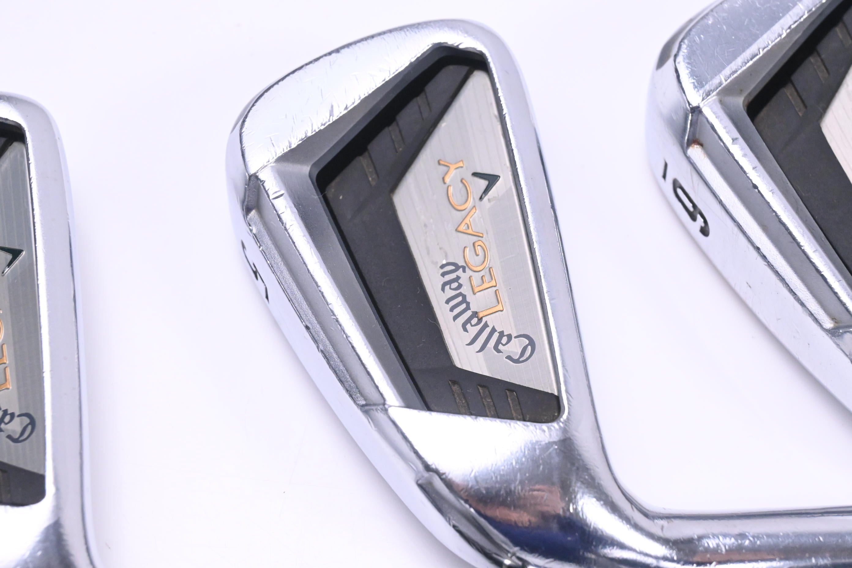 Left Hand Callaway Legacy 2010 Irons / 4-PW / Stiff Flex N.S.Pro Modus3 Tour 105