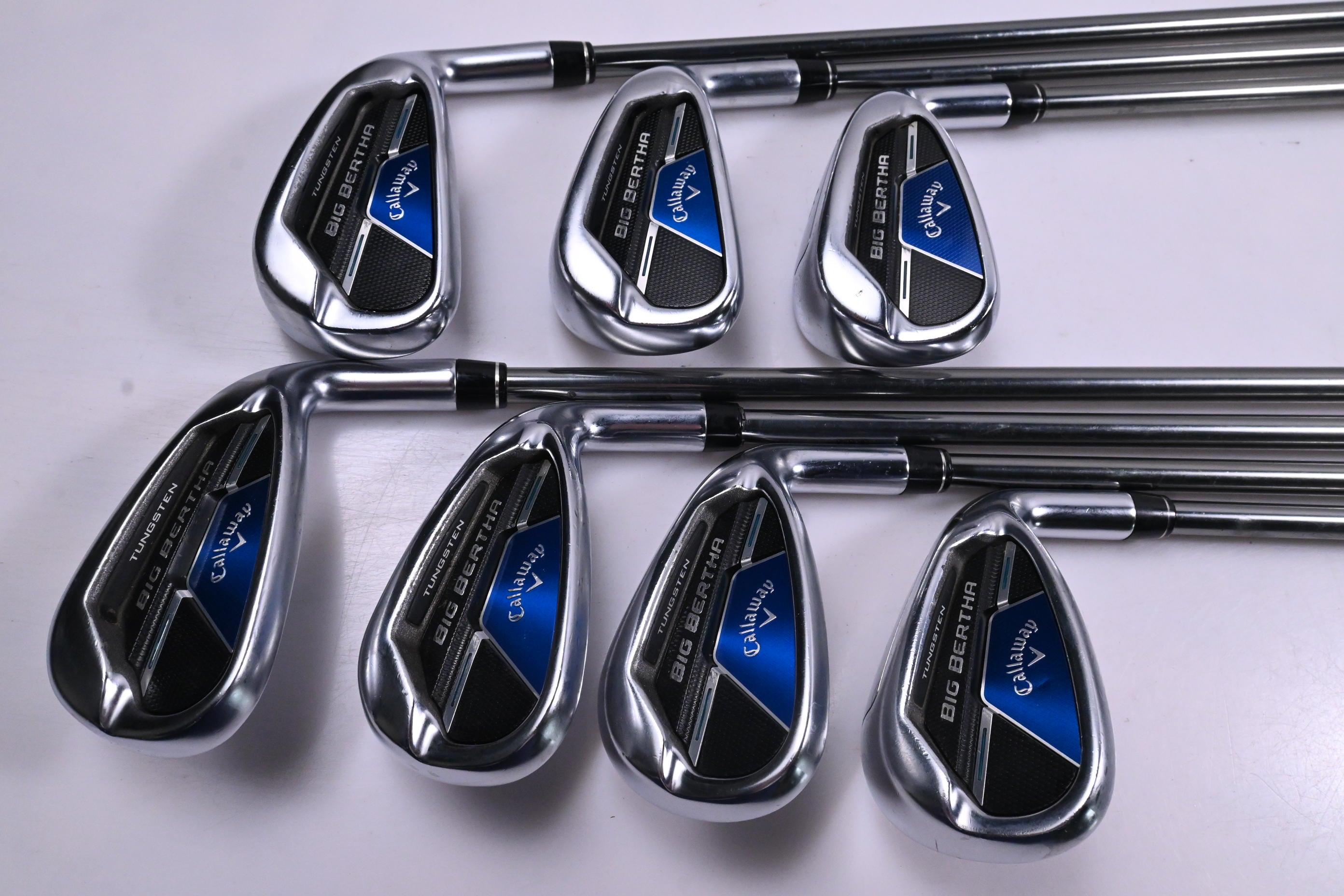 Callaway Big Bertha B21 Irons / 6-PW+GW+SW / Senior Flex Callaway RCH 65 Shafts