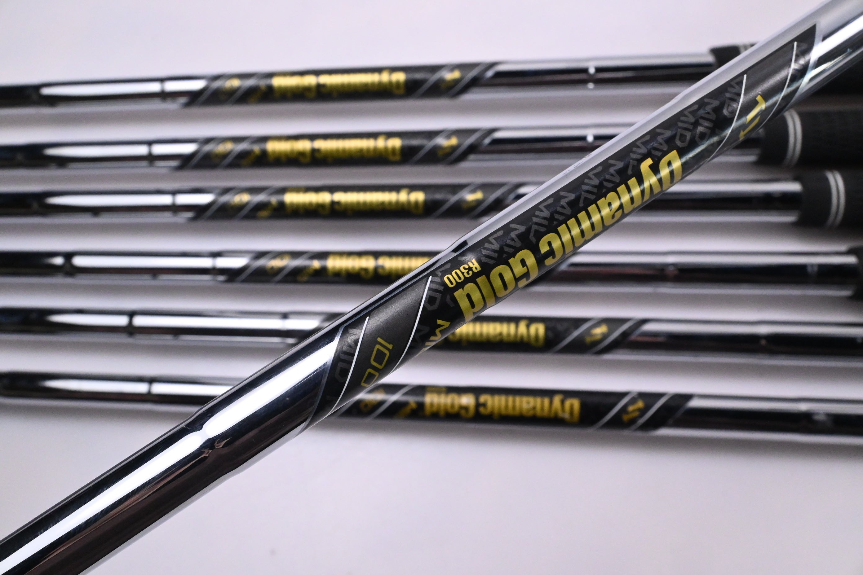 Mizuno Pro 225 Irons / 4-PW / Regular Flex Dynamic Gold Mid 100 R300 Shafts