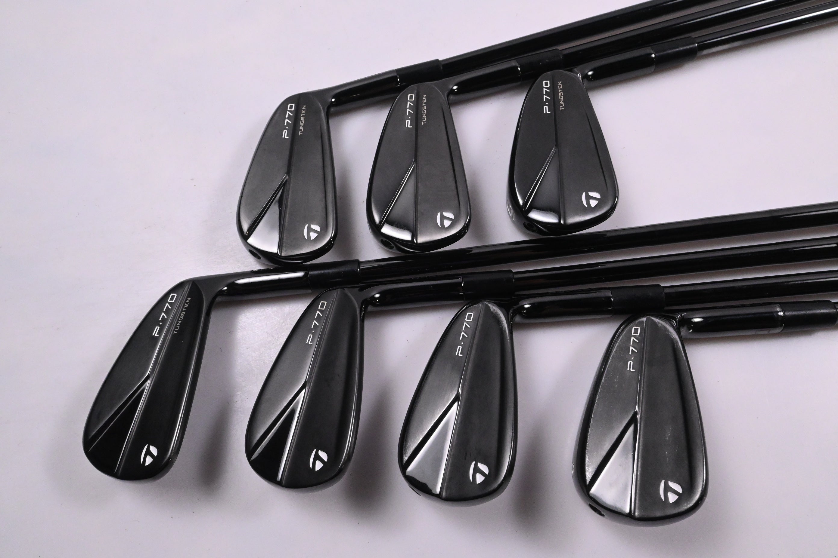 Taylormade P770 2023 Phantom Black Irons / 4-PW / Stiff Flex KBS Tour Shafts