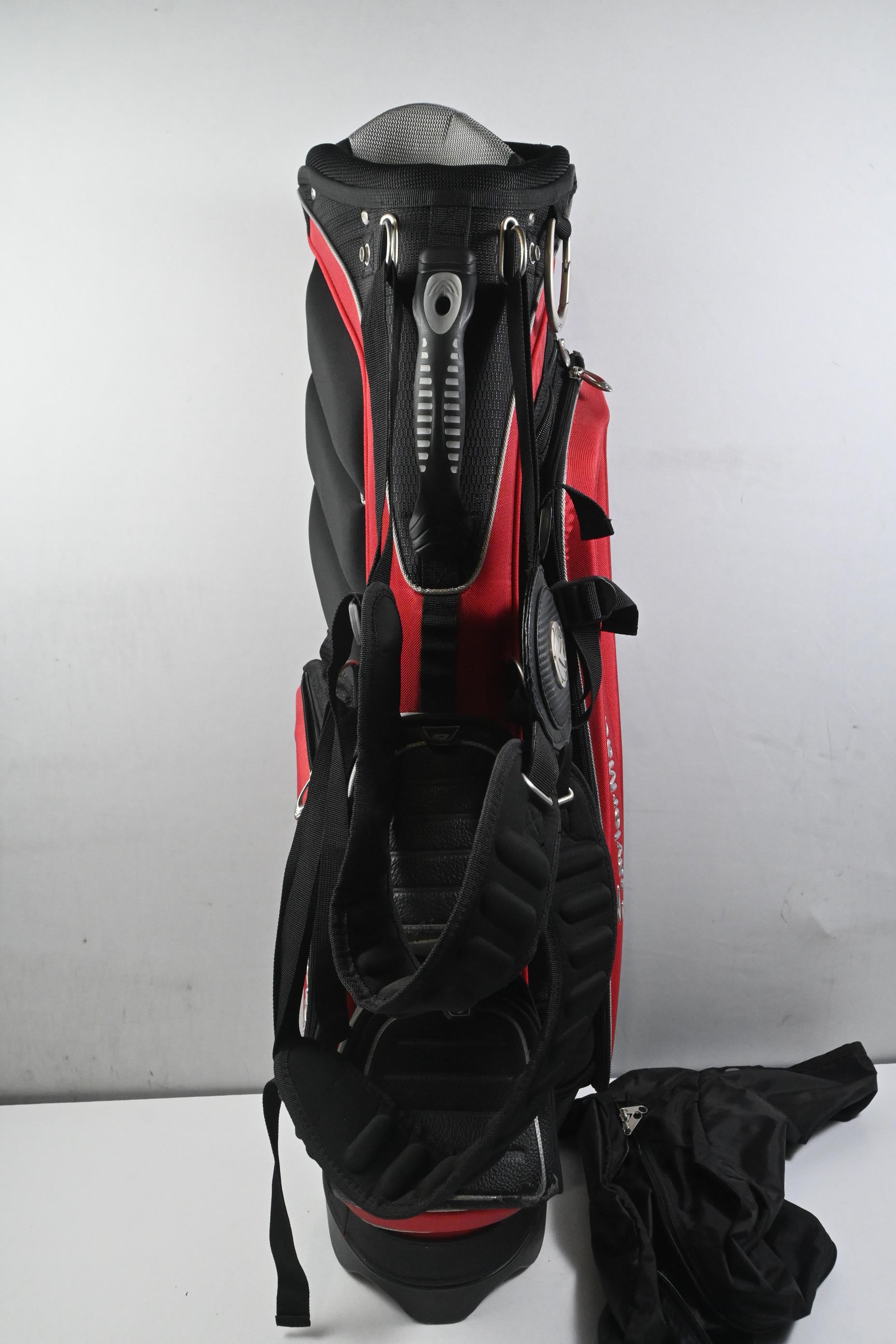 Taylormade Stand Bag / 7-Way Divider / Red, Black & Silver
