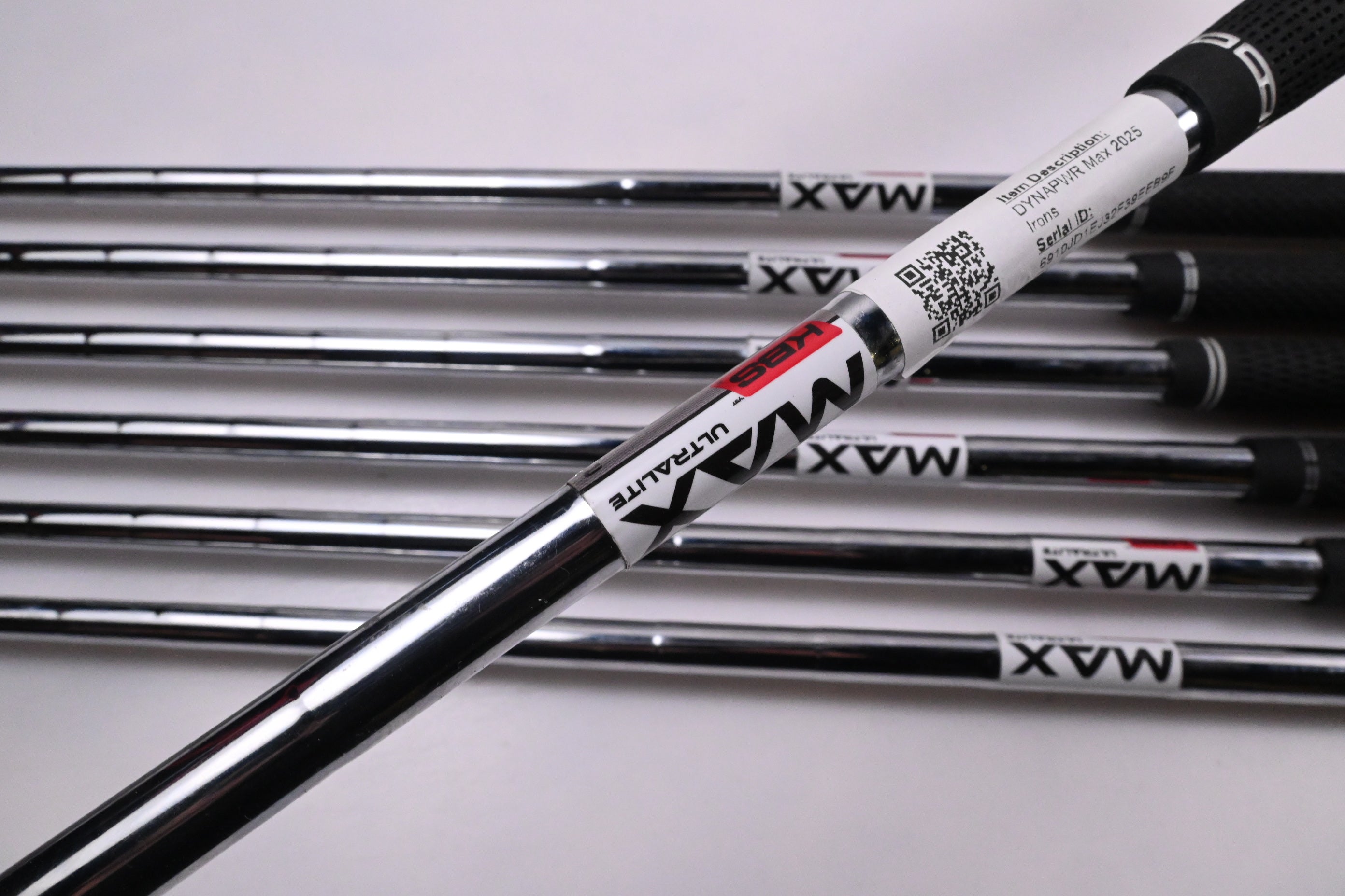 Wilson DYNAPWR Max 2025 Irons / 5-PW+GW / Regular Flex KBS MAX UltraLite Shafts