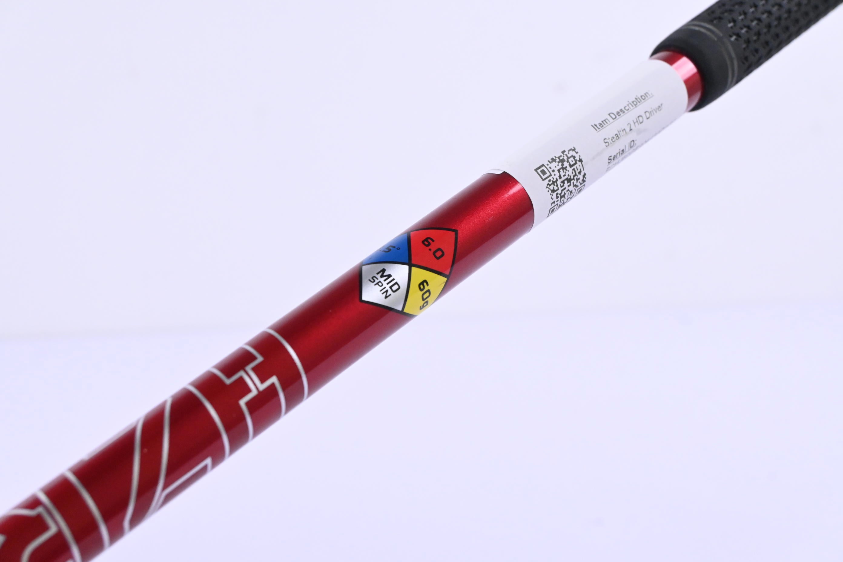 Taylormade Stealth 2 HD Driver / 9 Degree / Stiff Flex HZRDUS Smoke Red RDX 60
