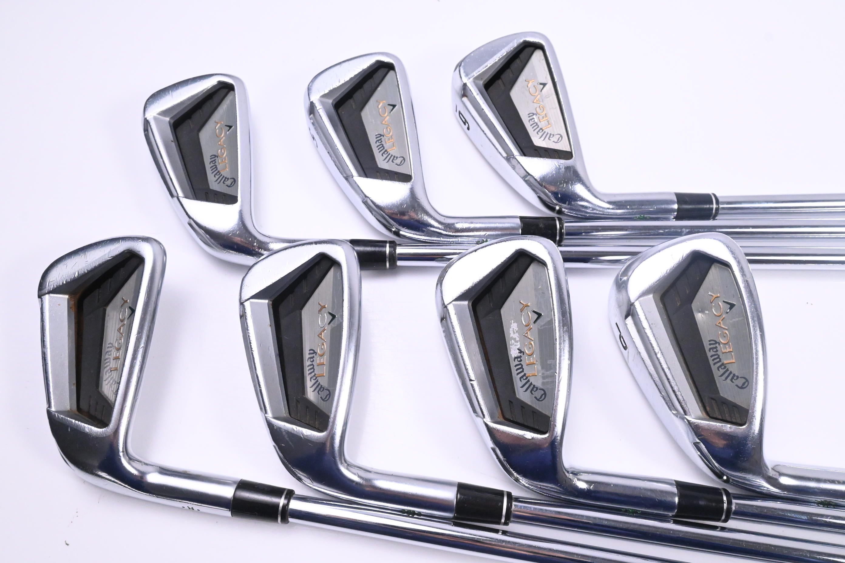 Left Hand Callaway Legacy 2010 Irons / 4-PW / Stiff Flex N.S.Pro Modus3 Tour 105