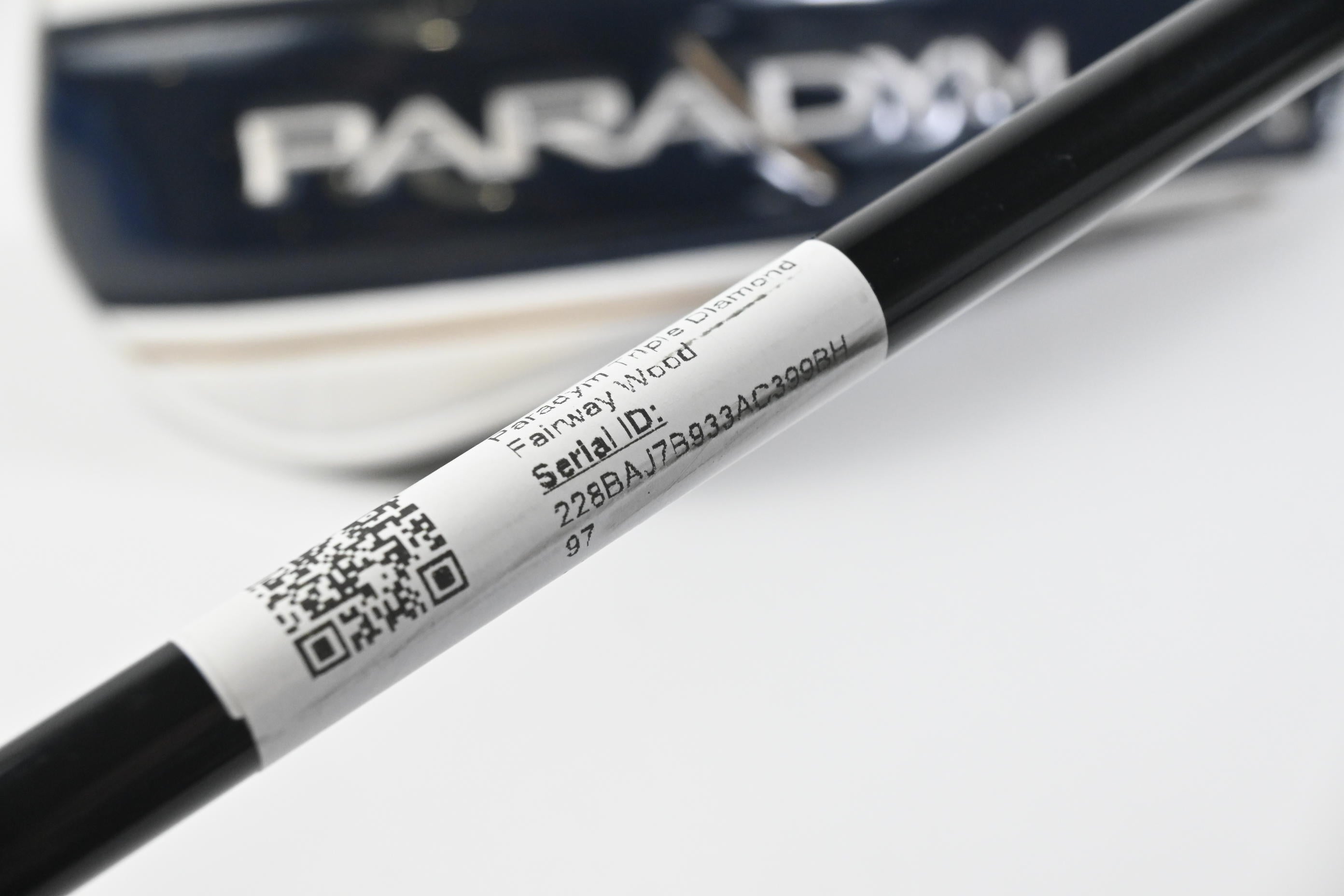 Callaway Paradym Triple Diamond #3 Wood / 16.5 Degree / Stiff Flex Tensei AV