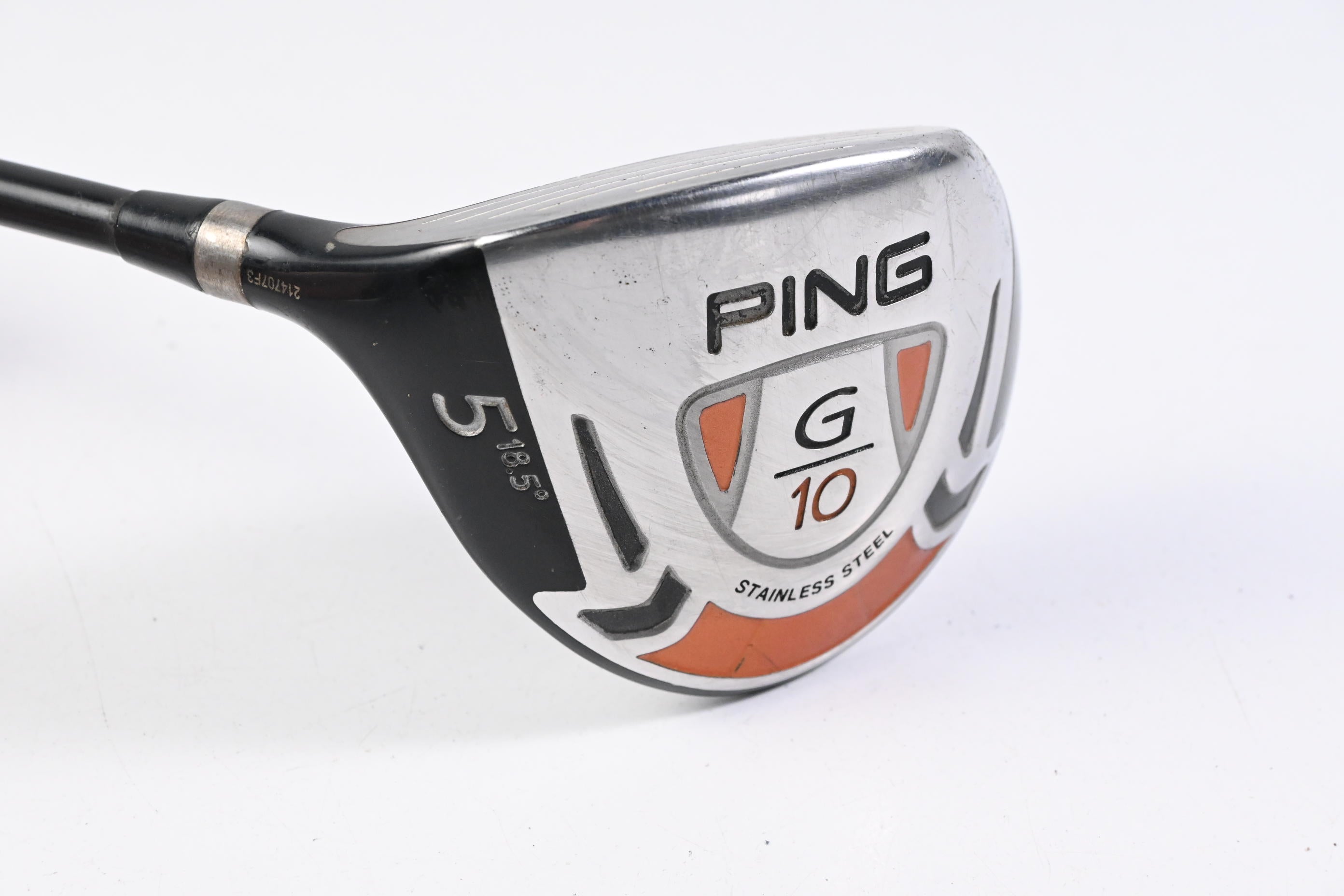 Left Hand Ping G10 #5 Wood / 18.5 Degree / Regular Flex Grafalloy ProLaunch Red