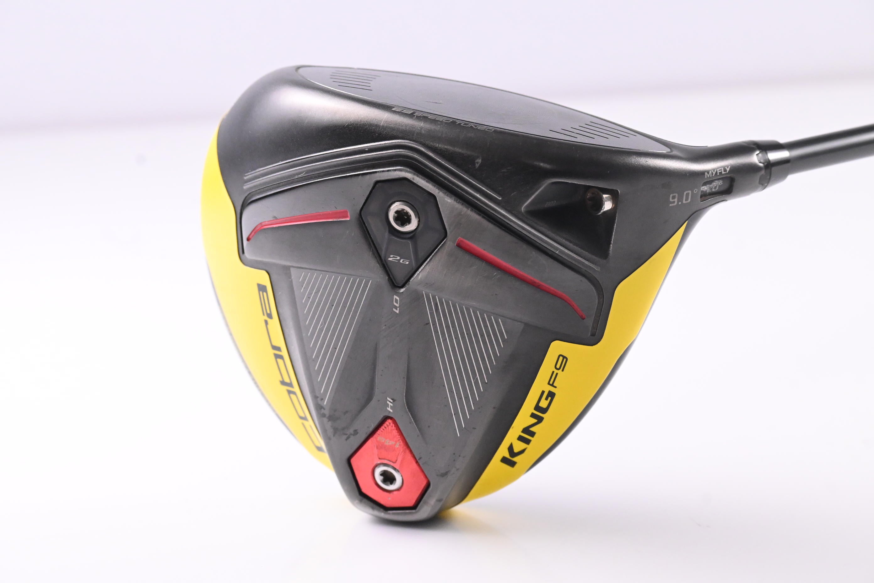 Cobra King F9 Driver / 9 Degree / Stiff Flex HZRDUS Smoke Black 60 Shaft