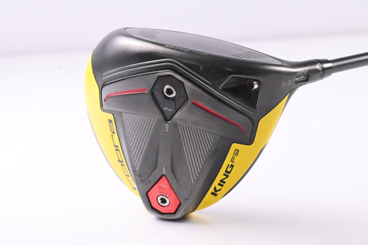 Cobra King F9 Driver / 9 Degree / Stiff Flex HZRDUS Smoke Black 60 Shaft