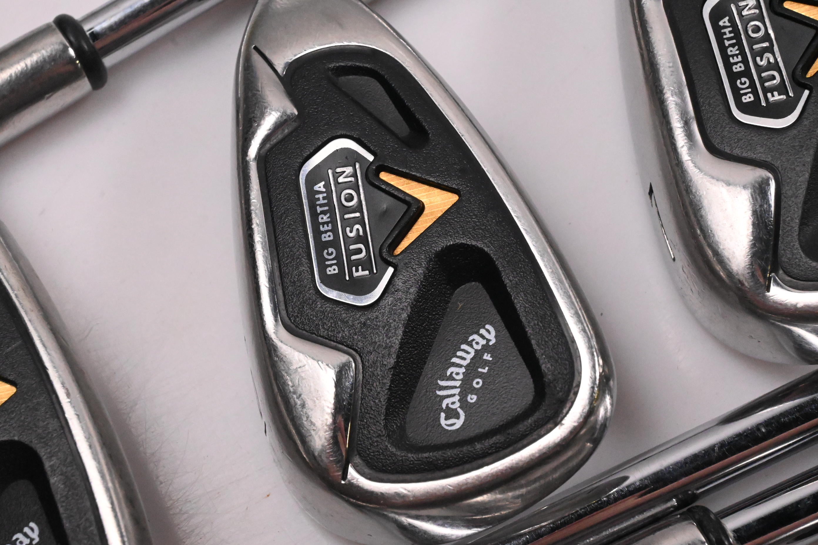 Callaway Big Bertha Fusion Irons / 5-PW+SW / Uniflex Callaway Nippon 990 Shafts