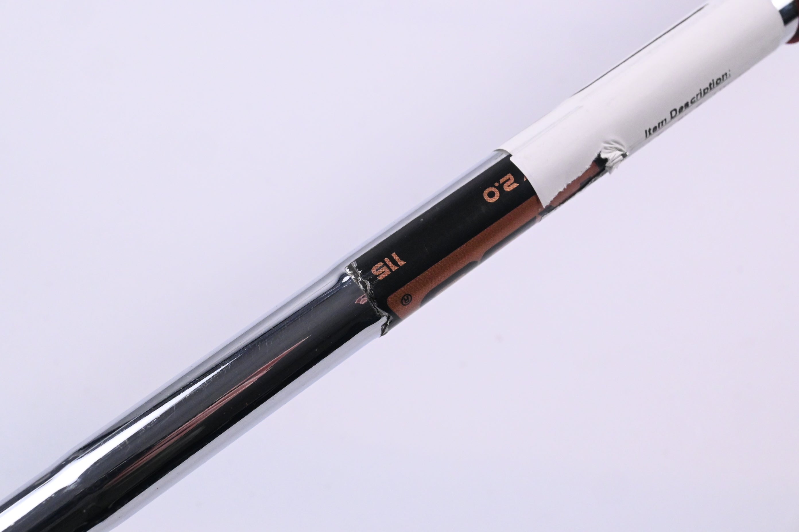 Taylormade Hi-Toe Big Foot Lob Wedge / 58 Degree / Regular Flex KBS Hi-Rev 2.0