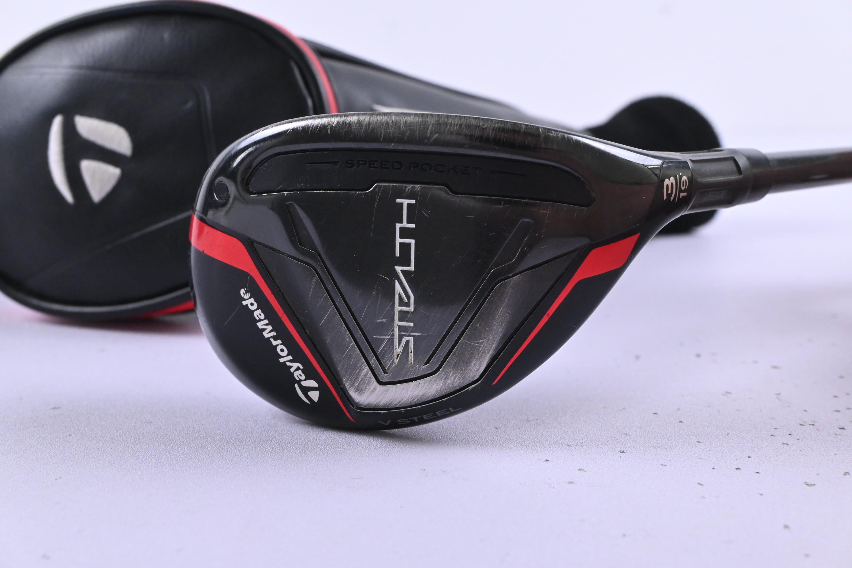 Taylormade Stealth #3 Hybrid / 19 Degree / Stiff Flex Fujikura Ventus Red 7