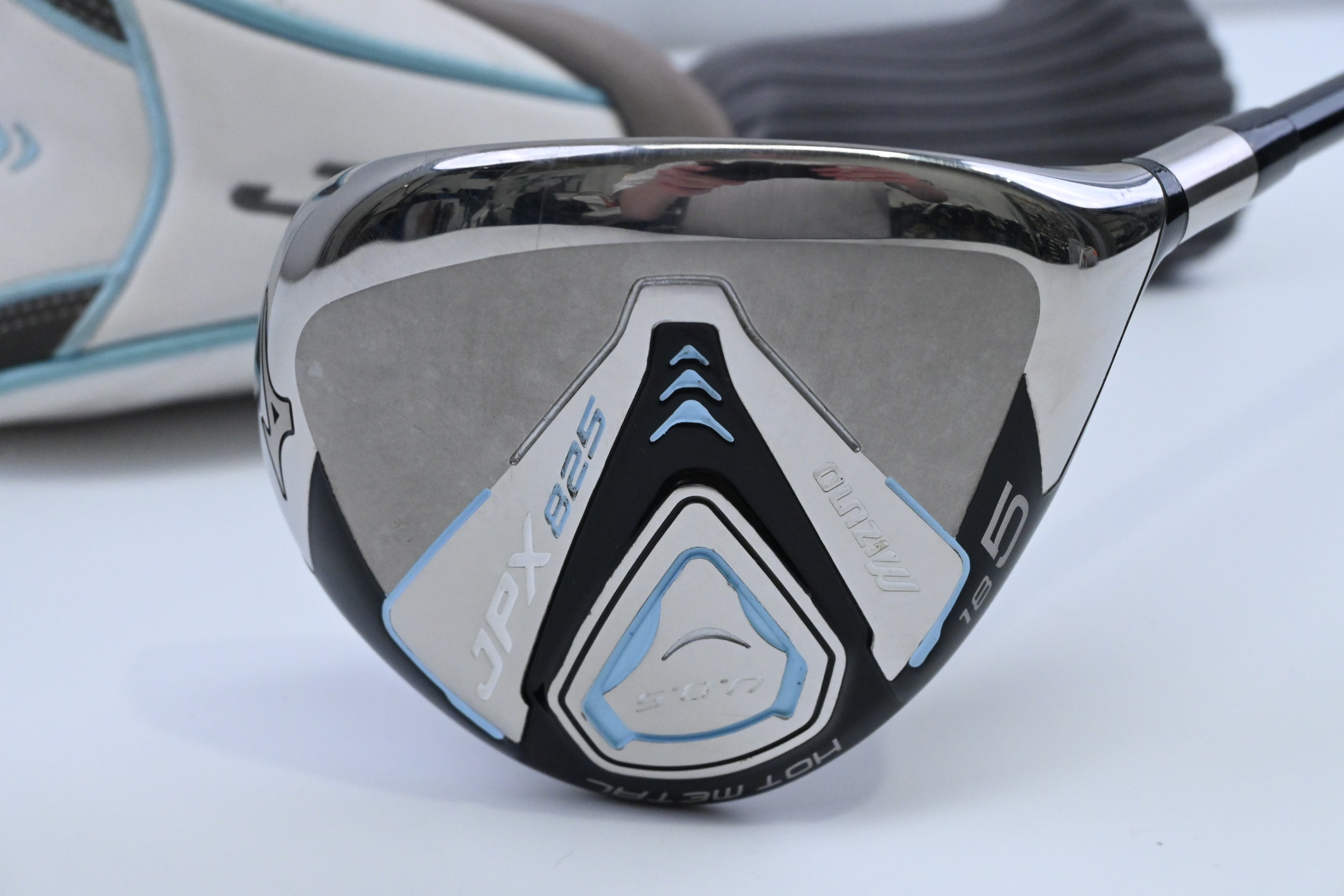Ladies Mizuno JPX 825 #5 Wood / 18 Degree / Ladies Flex Fujikura Orochi 45 Shaft
