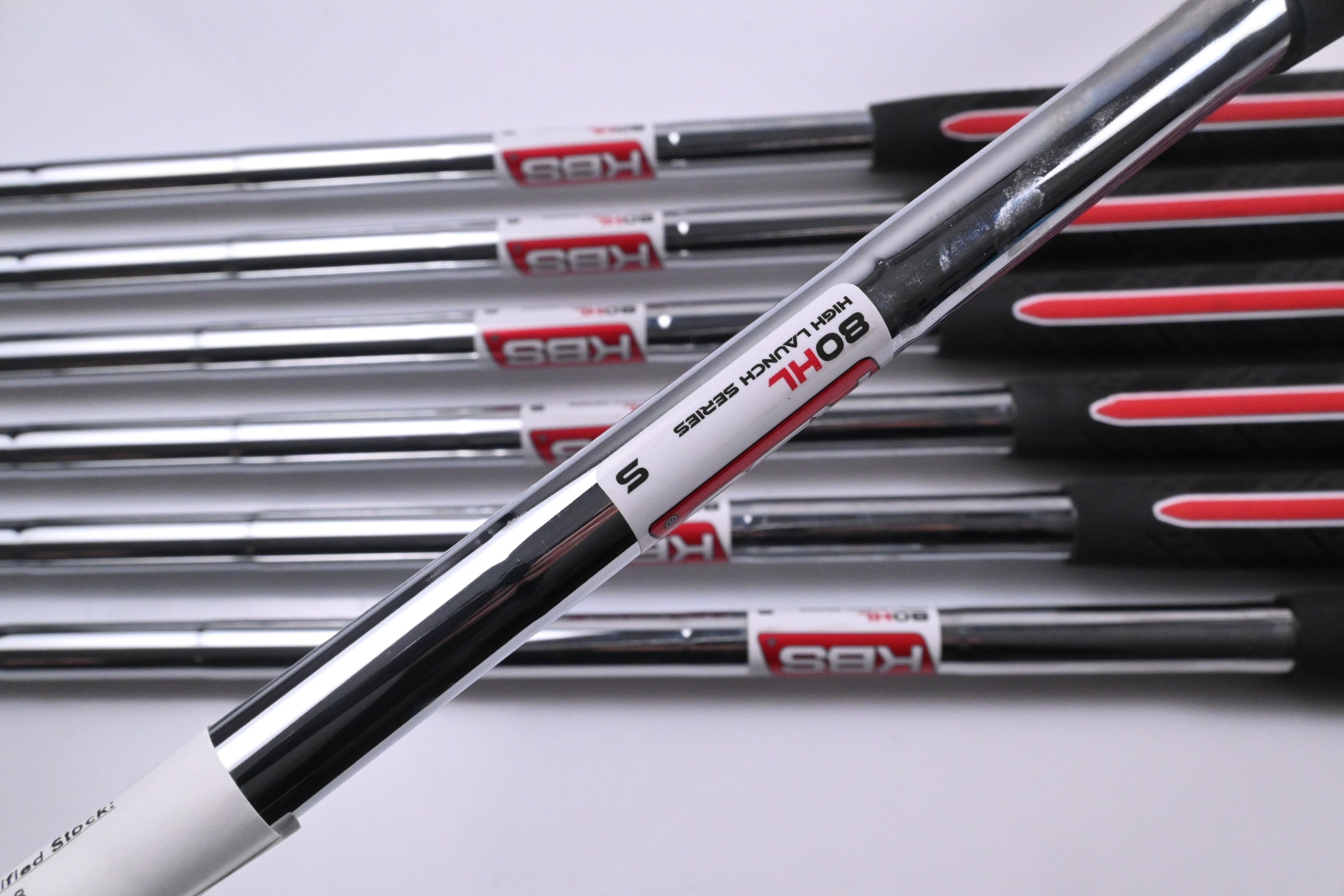 Srixon ZXiR Irons / 5-PW+GW / Stiff Flex KBS 80 HL Shafts