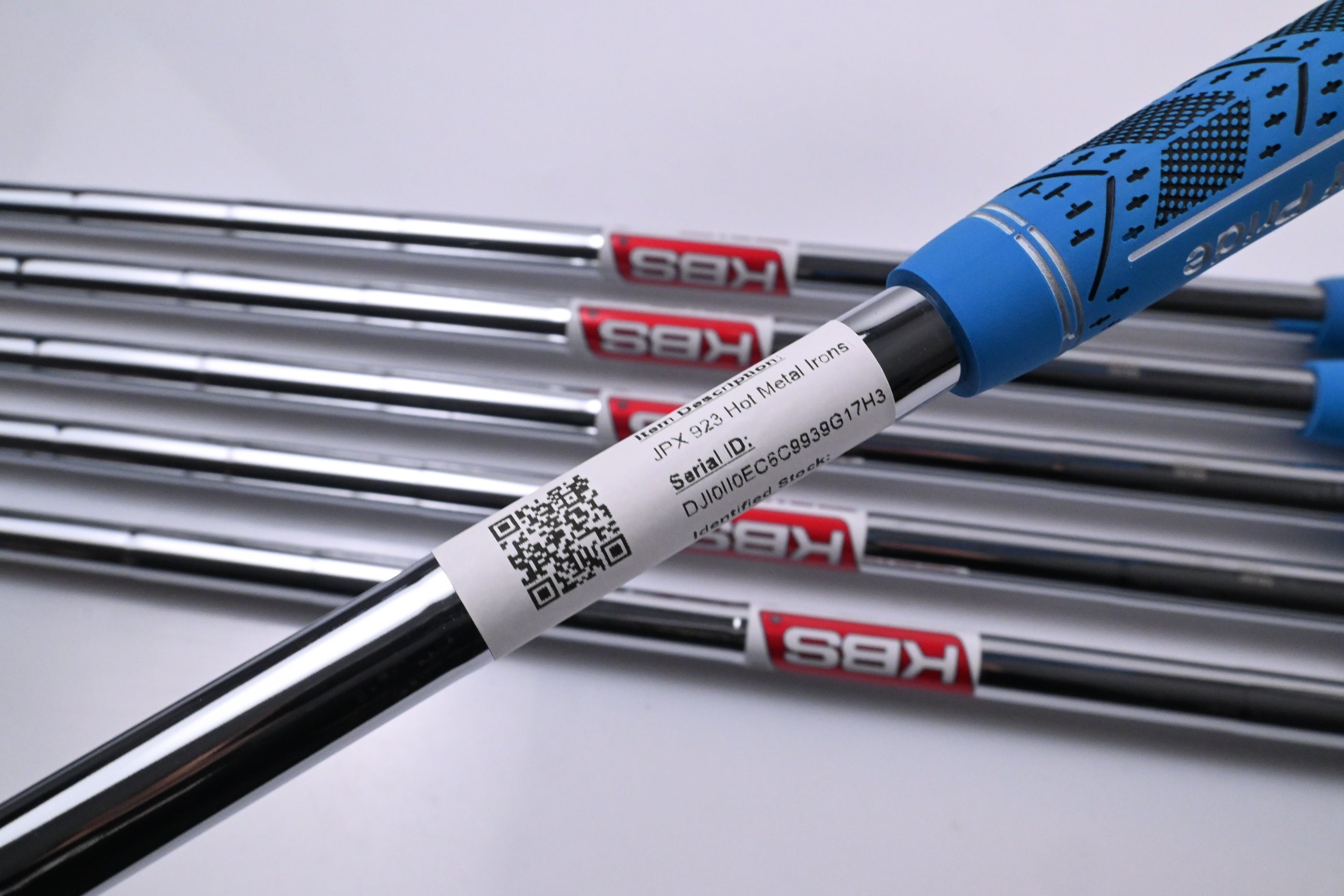 Mizuno JPX 923 Hot Metal Irons / 5-PW / Regular Flex KBS Tour Lite Shafts
