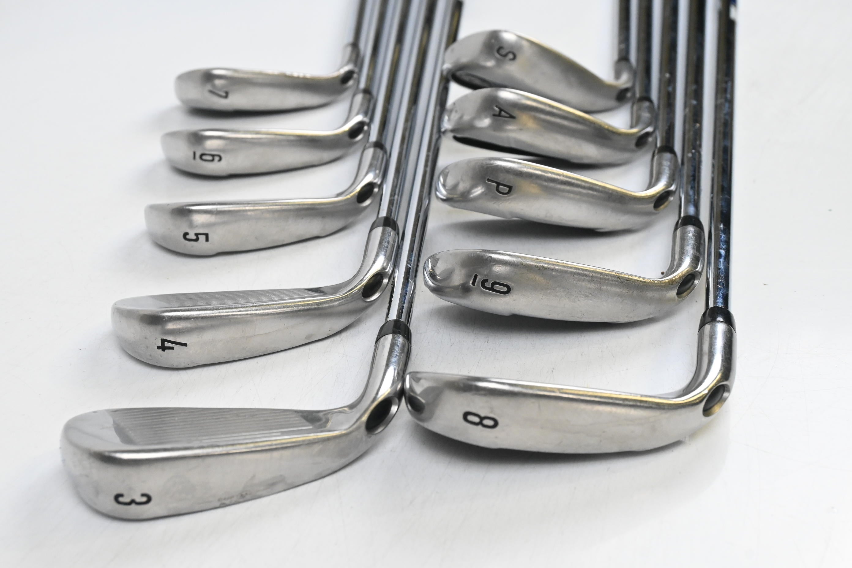 Callaway Steelhead XR Irons / 3-PW+GW+SW / Stiff Flex Project X Rifle Shafts