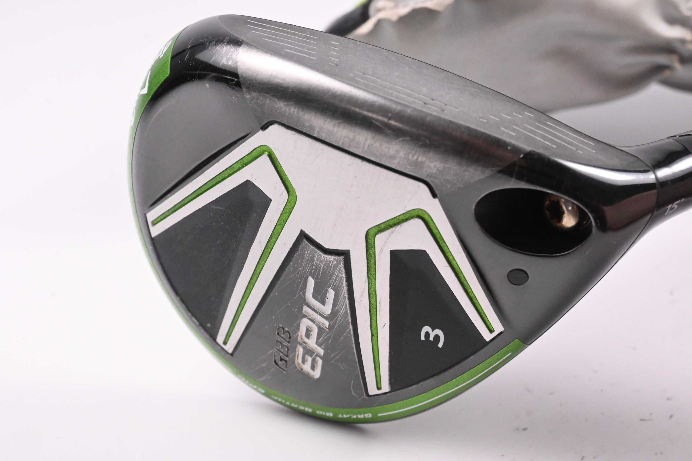 Callaway GBB Epic #3 Wood / 15 Degree / Stiff Flex Fujikura Pro Green 72 Shaft