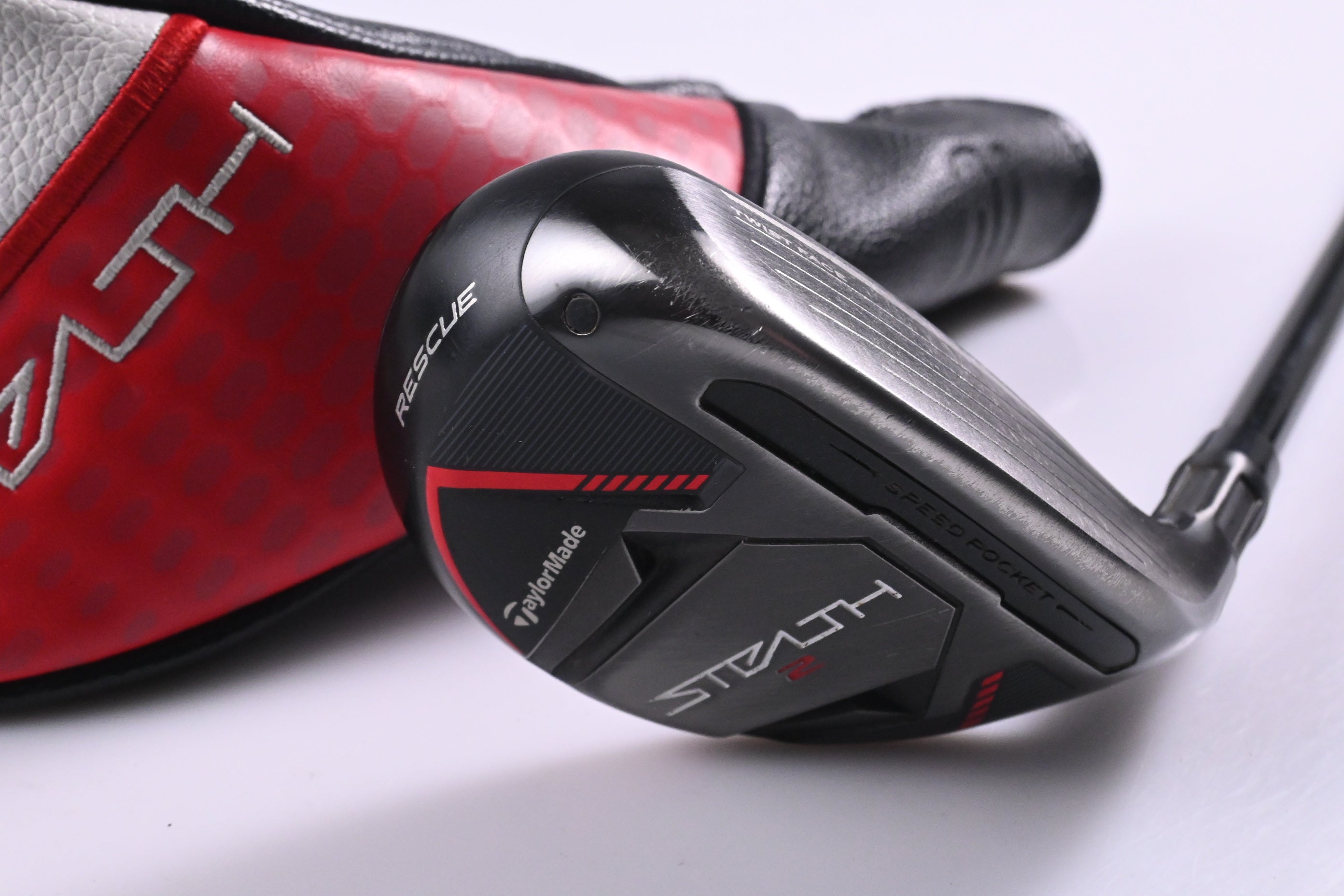 Taylormade Stealth 2 #3 Hybrid / 19 Degree / Stiff Flex Ventus TR Red 7 Shaft