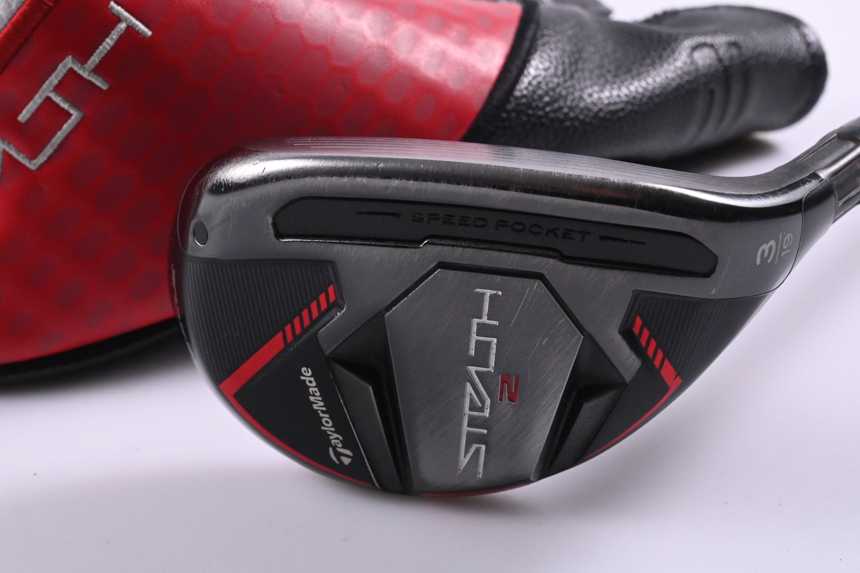 Taylormade Stealth 2 #3 Hybrid / 19 Degree / Stiff Flex Ventus TR Red 7 Shaft
