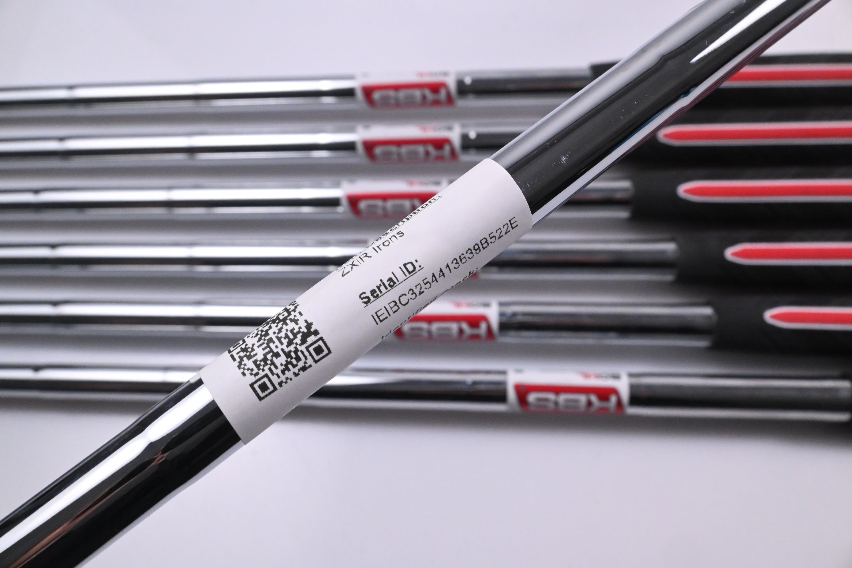 Srixon ZXiR Irons / 5-PW+GW / Stiff Flex KBS 80 HL Shafts