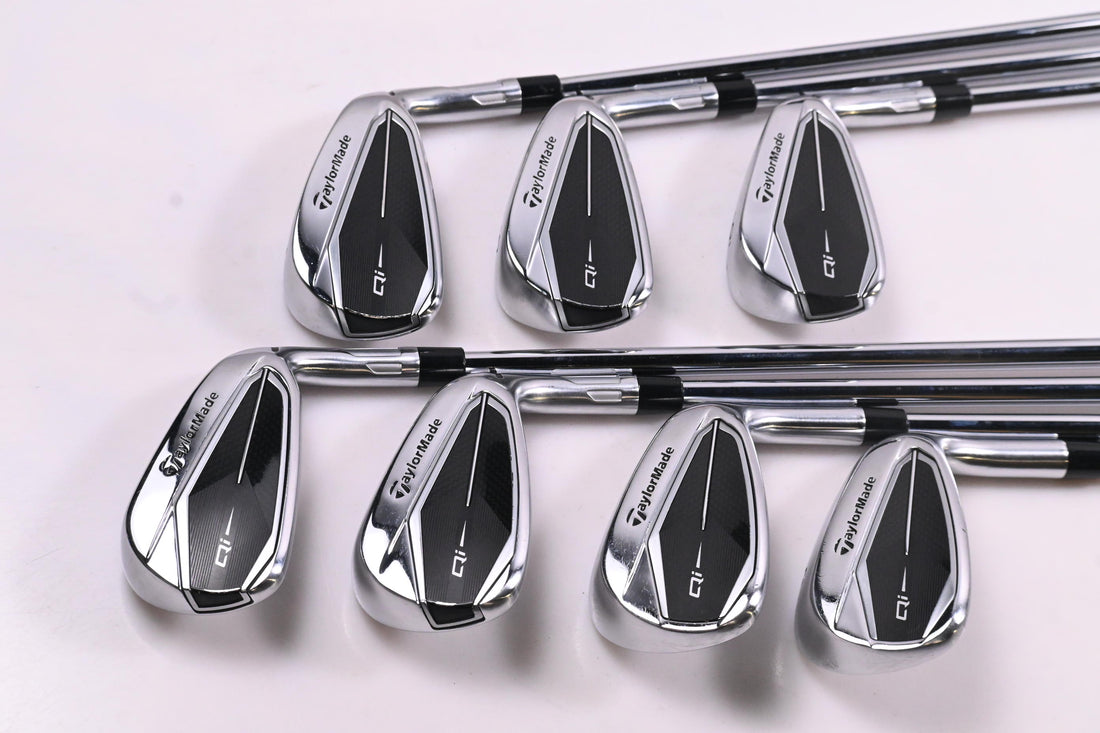 Taylormade Qi Irons / 4-PW / Stiff Flex Project X LZ 120 Shafts