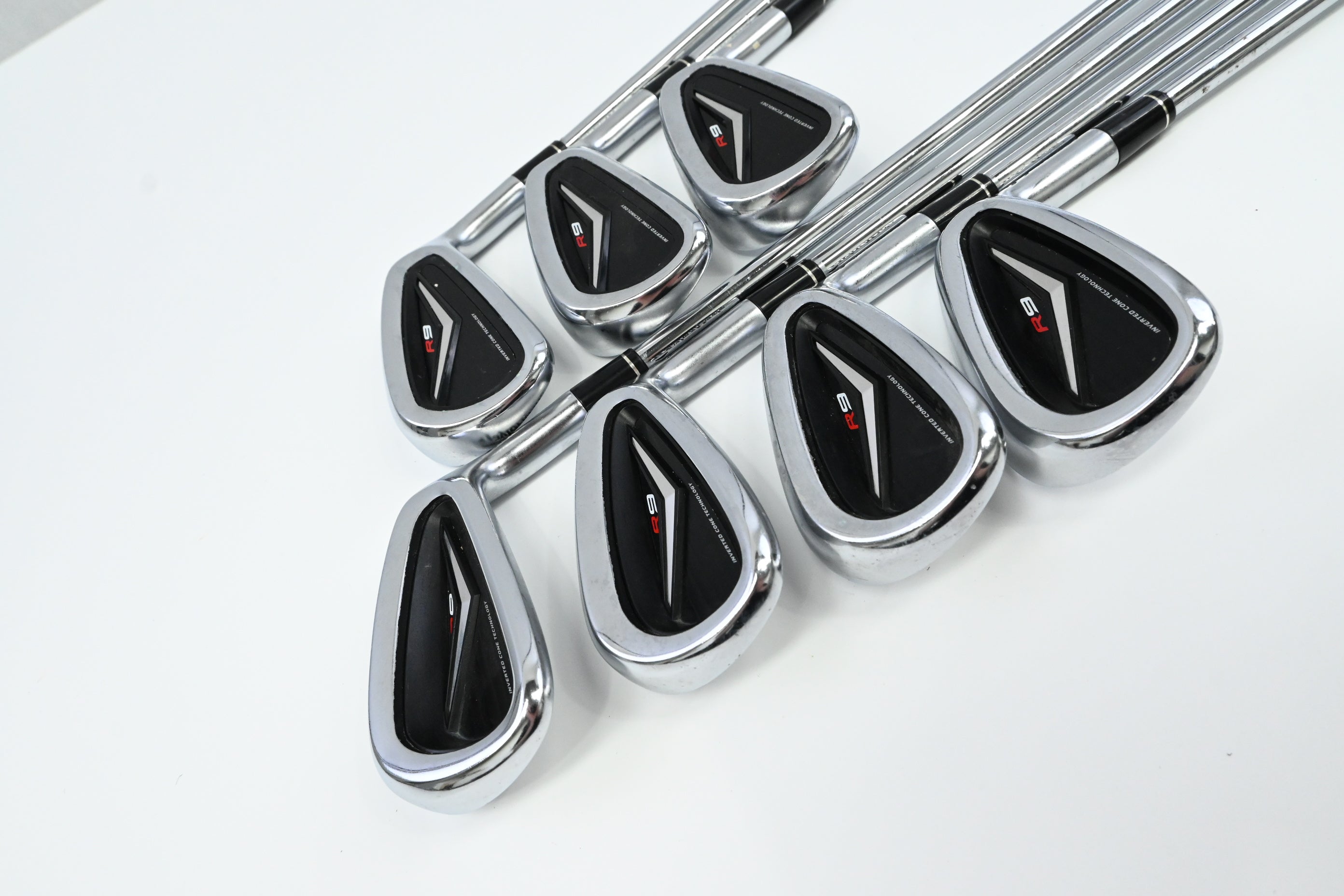Taylormade R9 Irons / 6-PW / Regular Flex KBS Tour 90 Shaft