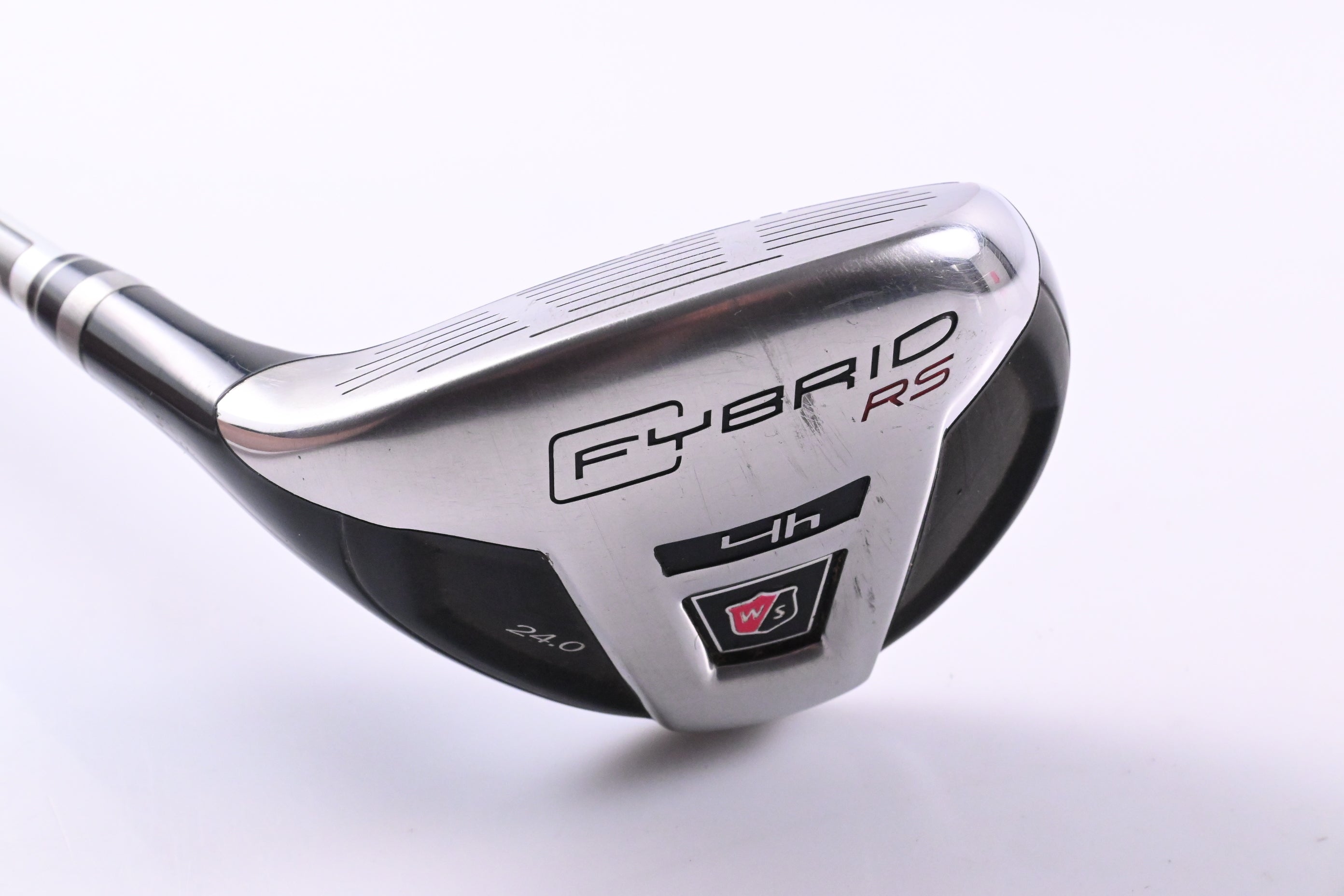 Left Hand Wilson Staff Fybrid RS #4 Hybrid / 24 Degree / Regular Flex Proforce 5