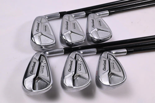 Cleveland Launcher UHX Irons / 5-PW / Stiff Flex Miyazaki C.Kua 6 Shafts