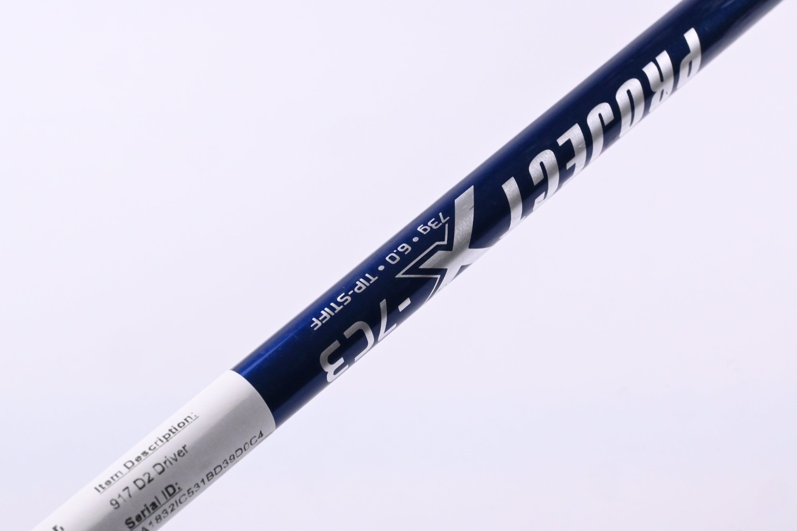 Titleist 917 D2 Driver / 9.5 Degree / Stiff Flex Project X 7C3 Shaft