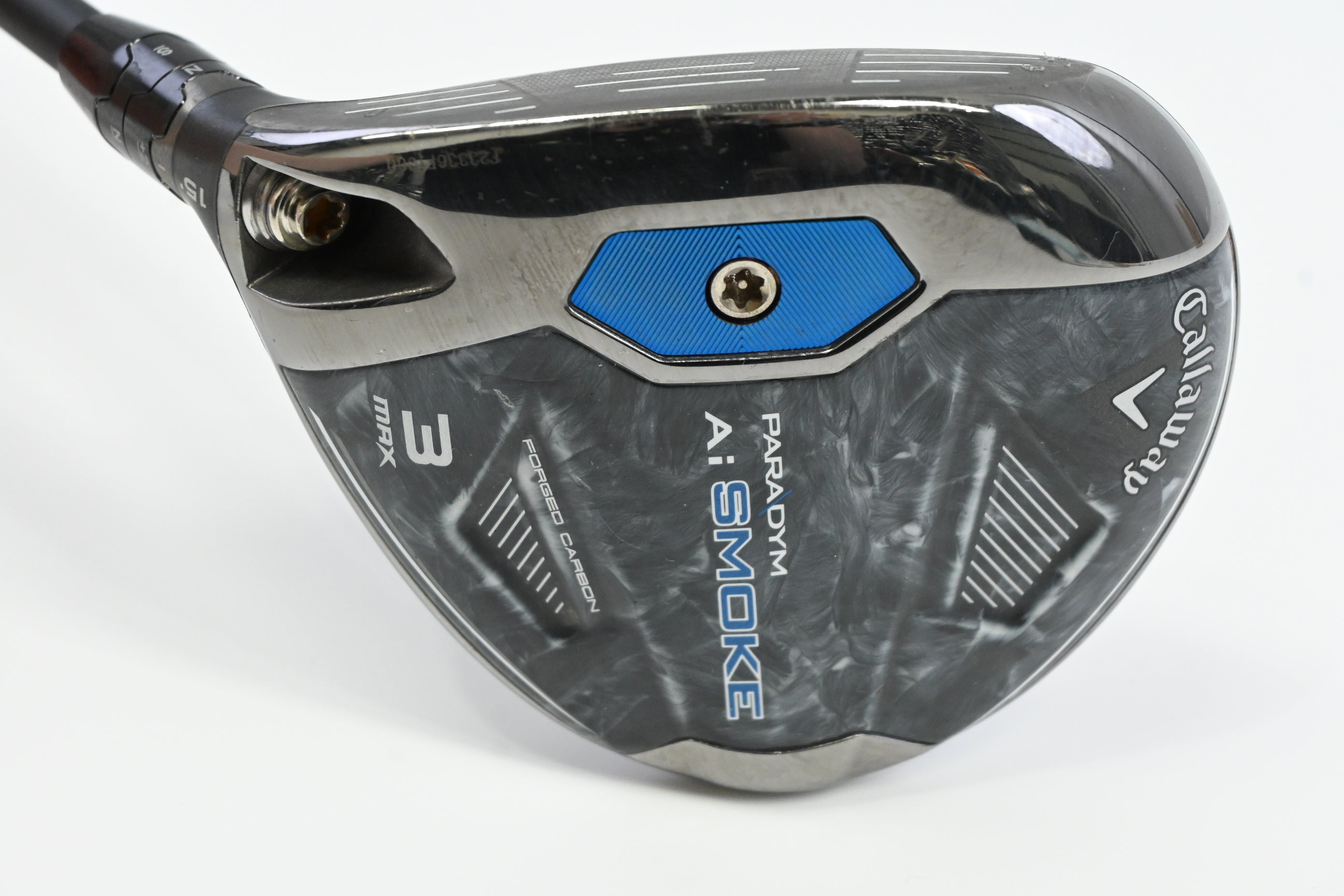 Left Hand Callaway Paradym Ai Smoke Max #3 Wood / 15 Degree / Regular Flex Shaft