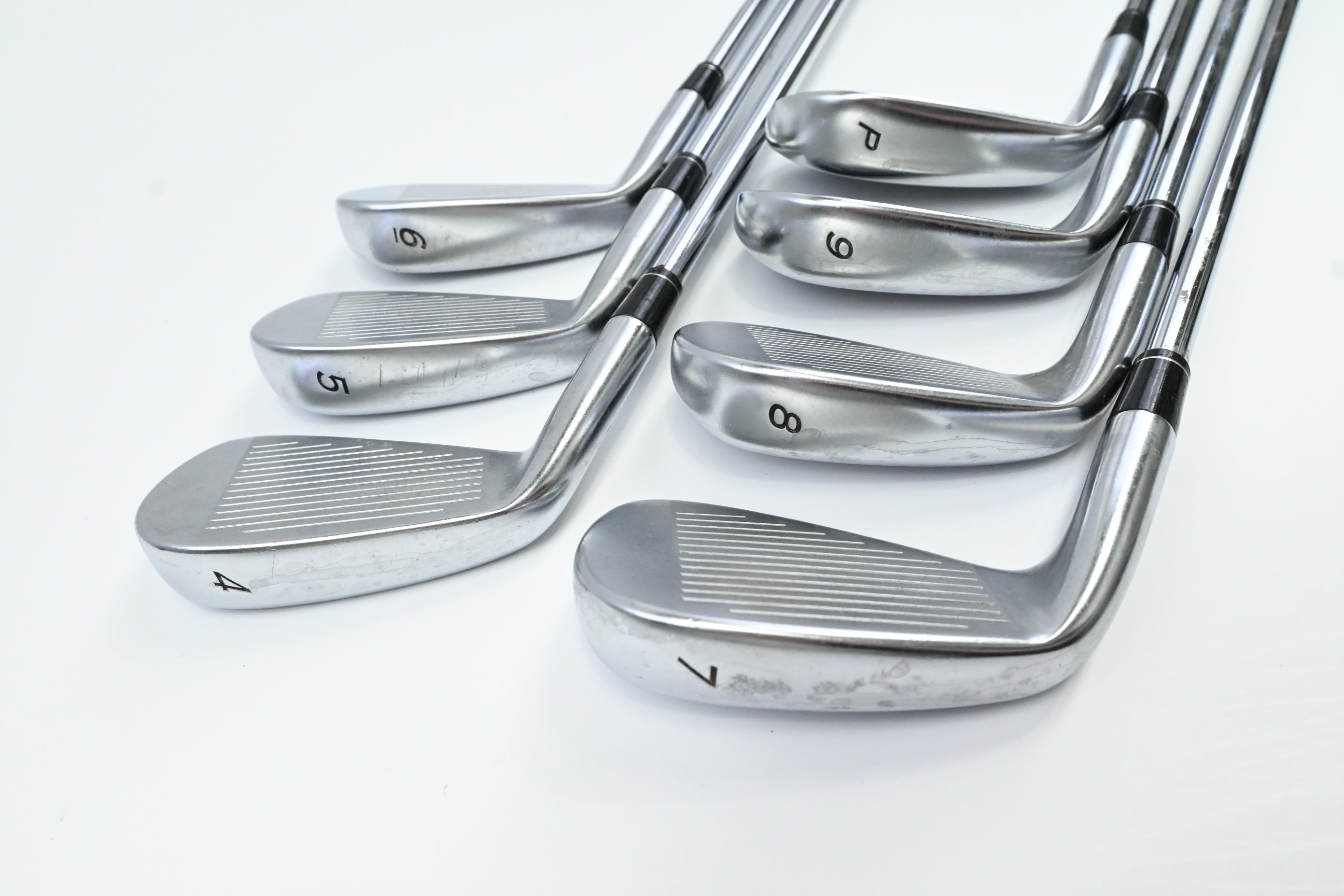 Taylormade R9 Irons / 6-PW / Regular Flex KBS Tour 90 Shaft
