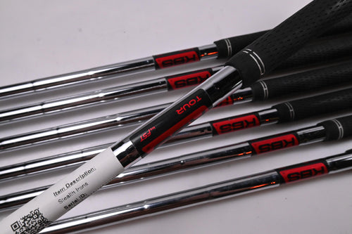 Taylormade Stealth Irons / 4-PW / Regular Flex KBS Tour Shafts