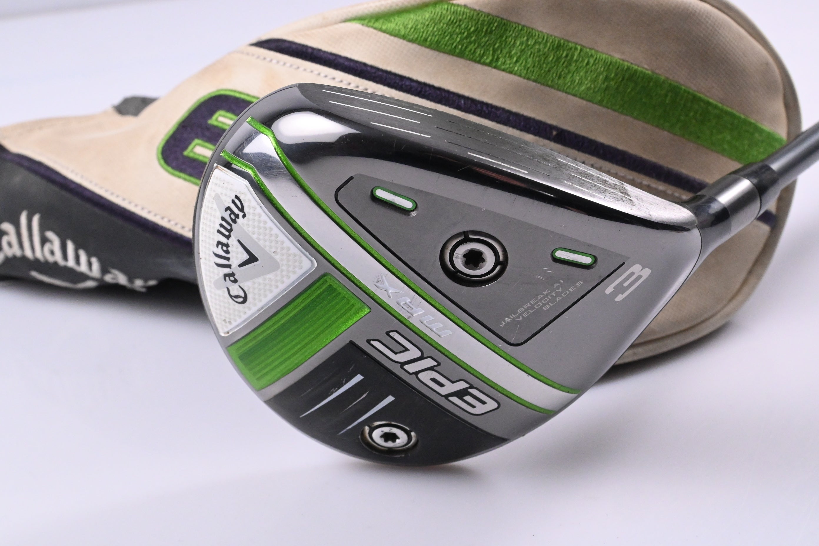 Callaway Epic Max #3 Wood / 15 Degree / Regular Flex HZRDUS Smoke iM10 60 Shaft