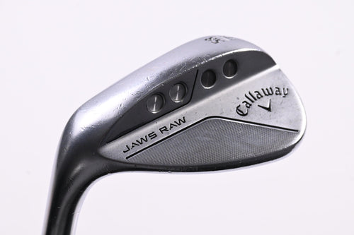 Left Hand Callaway Jaws Raw Lob Wedge / 58 Degree / Senior Flex Ventus Red 5
