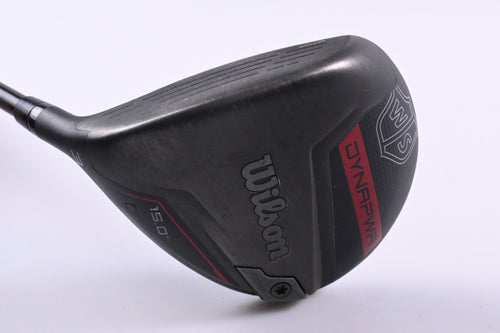 Left Hand Wilson Dynapower 2023 #3 Wood / 15 Degree / Regular Flex HZRDUS Smoke