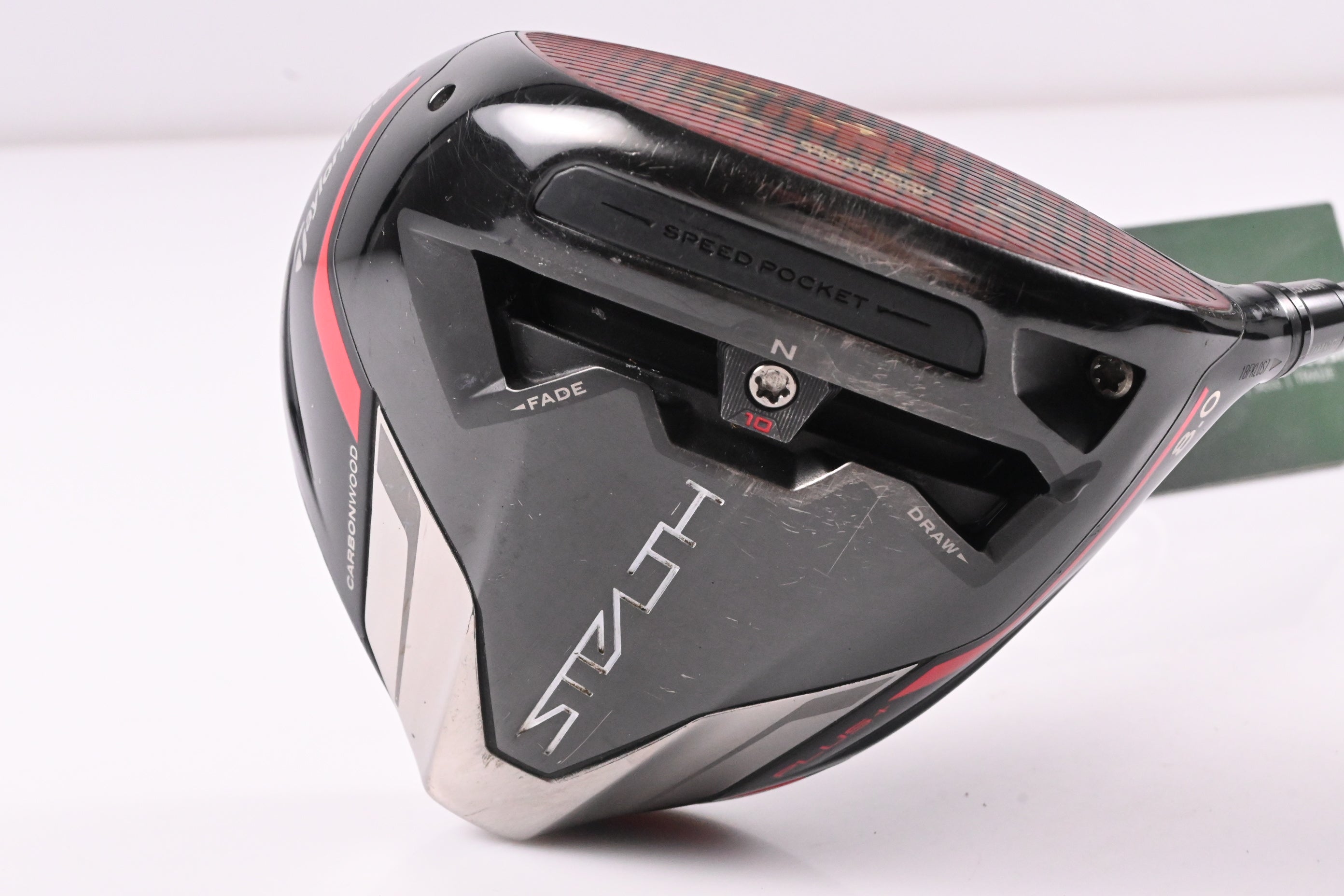 Taylormade Stealth Plus Driver / 8 Degree / X-Flex Hzrdus Smoke Red RDX 60 Shaft