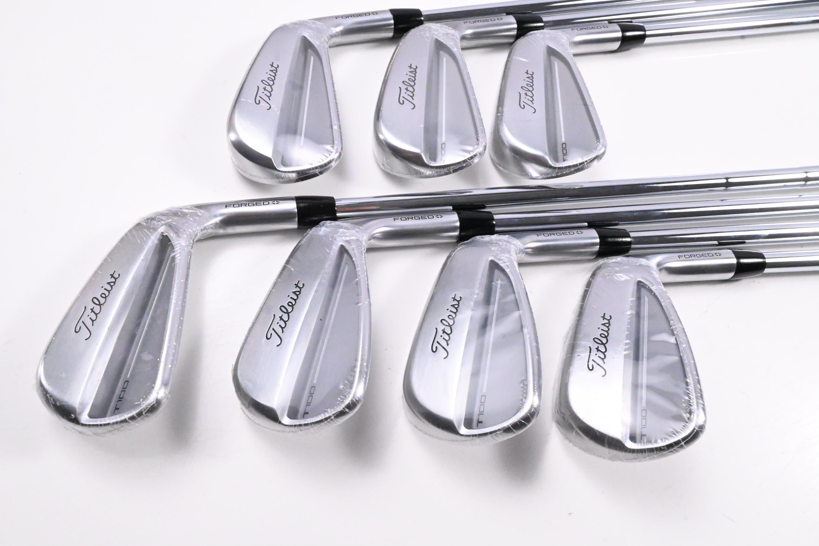 Titleist T100 2025 Irons / 4-PW / Stiff Flex AMT White Shafts