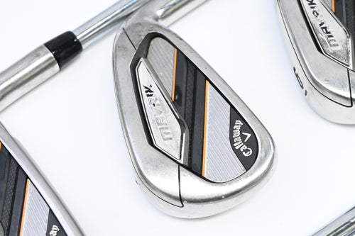Callaway Mavrik Irons / 4-PW / Stiff Flex Elevate 95 Shafts