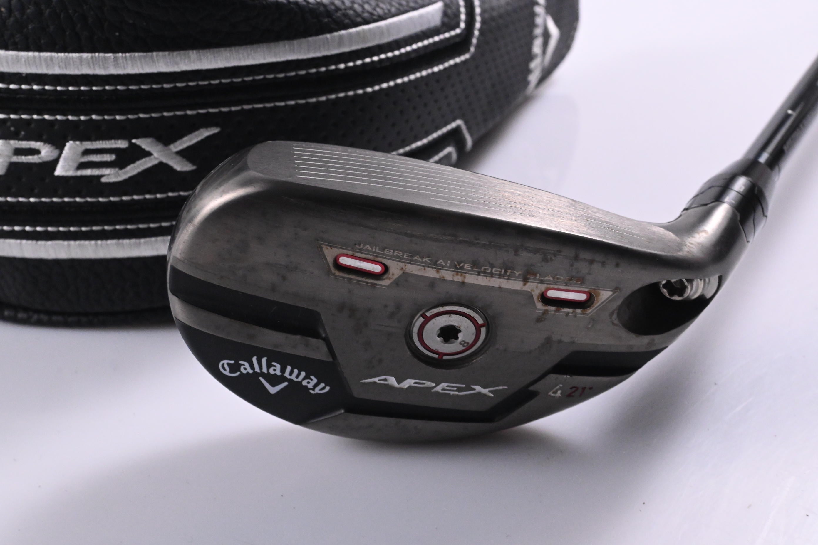 Callaway Apex #4 Hybrid / 21 Degree / Regular Flex UST Recoil Dart 75 Shaft