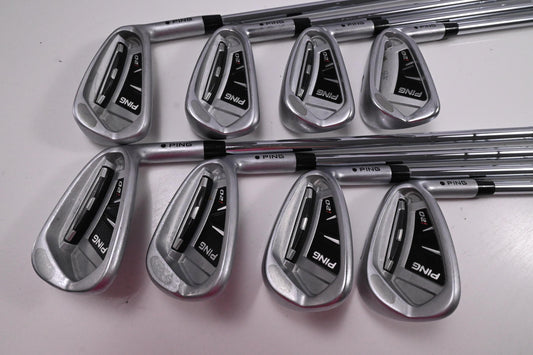 Ping i20 Irons / 4-PW+UW / Black Dot / Stiff Flex Ping CFS Shafts