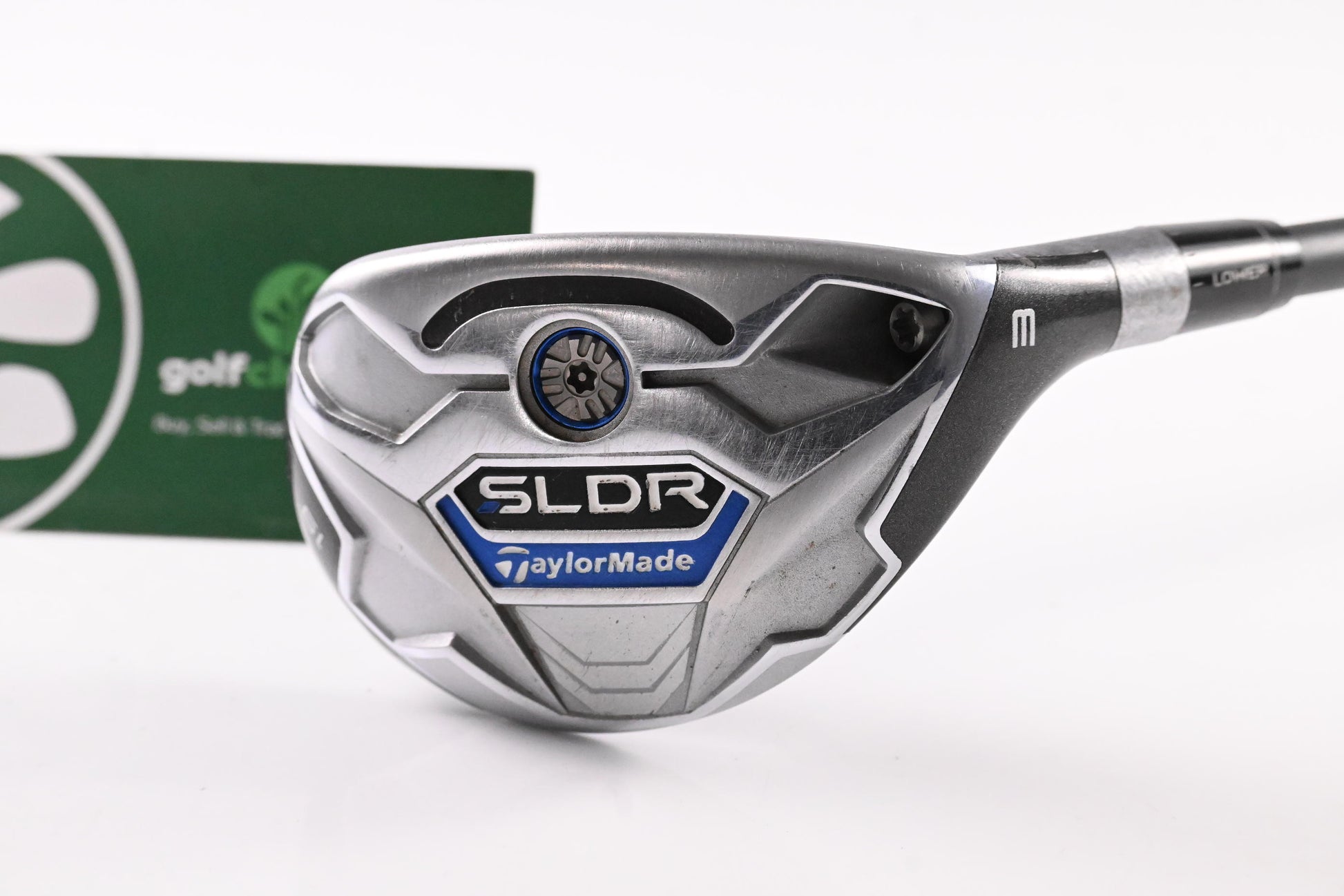 Taylormade SLDR #3 Hybrid / 19 Degree / Stiff Flex Fujikura Speeder 82 Shaft