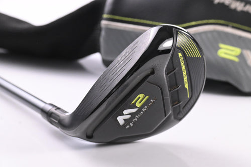 Left Hand Taylormade M2 2017 #3 Hybrid / 19 Degree / Regular Flex Reax 65 Shaft