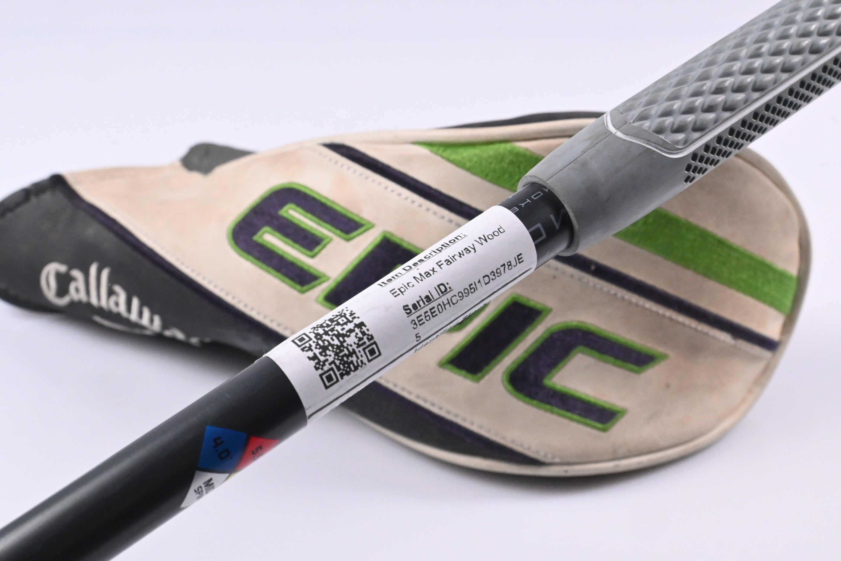 Callaway Epic Max #3 Wood / 15 Degree / Regular Flex HZRDUS Smoke iM10 60 Shaft