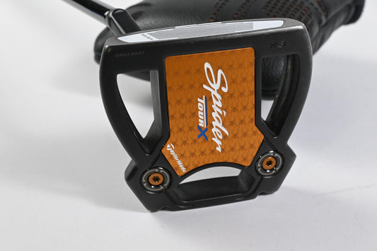 Left Hand Taylormade Spider Tour Black X3 2025 Putter / 34 Inch