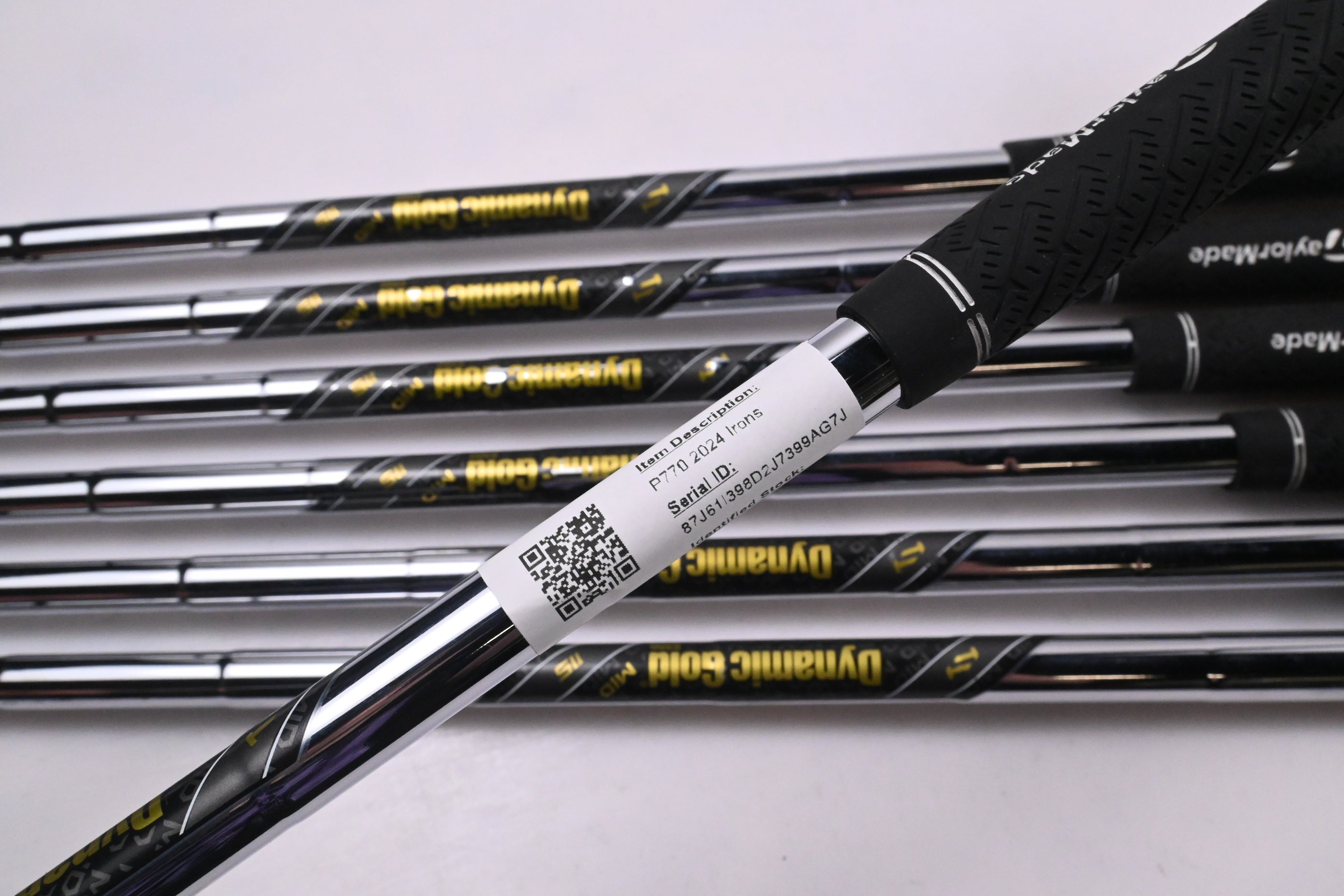Taylormade P770 2024 Irons / 4-PW / Stiff Flex Dynamic Gold Mid 115 S300 Shafts