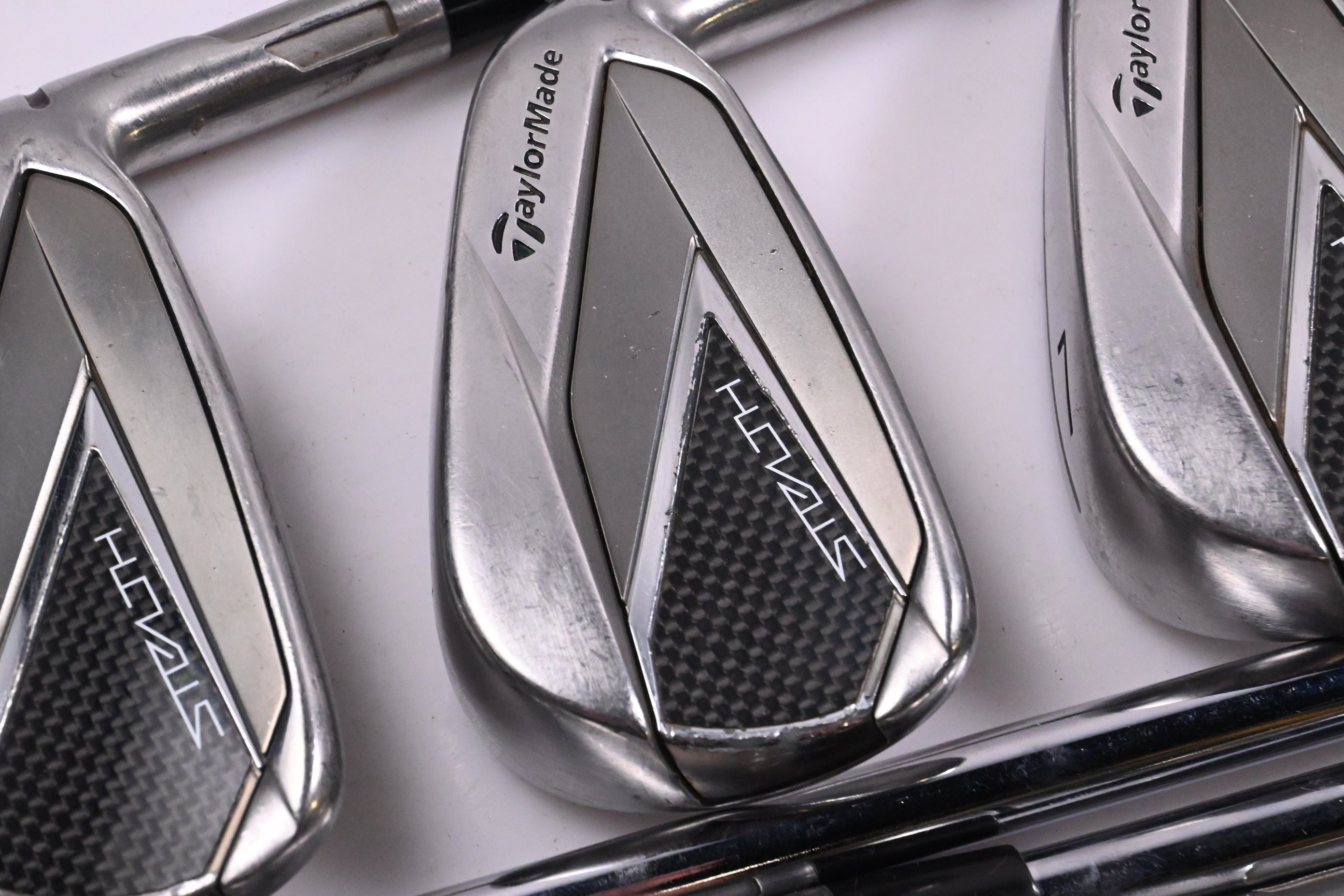 Taylormade Stealth Irons / 5-PW+AW / Stiff Flex Dynamic Gold 105 S300 Shafts