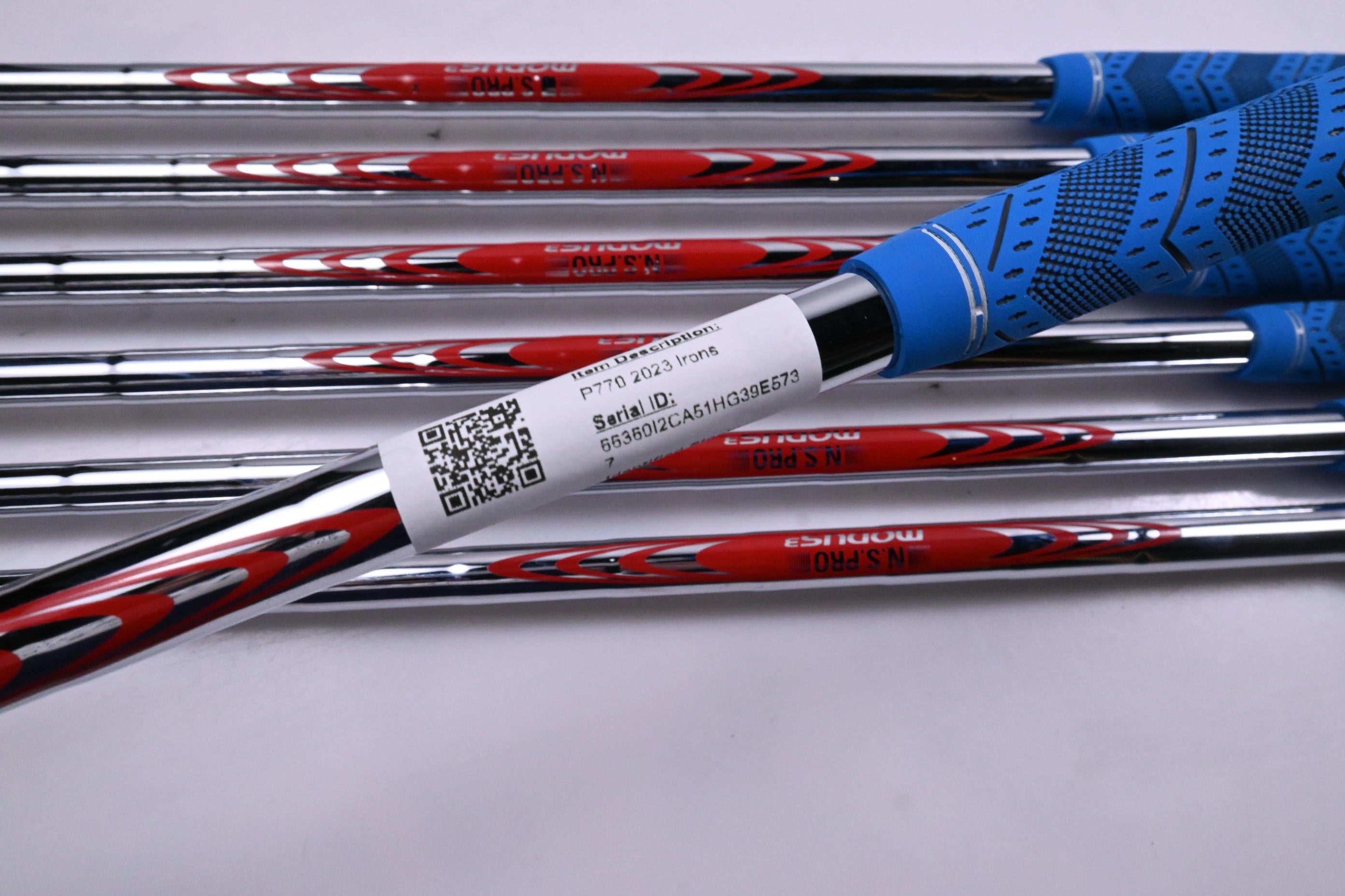 Taylormade P770 2023 Irons / 4-PW / Stiff Flex N.S.Pro Modus³ Tour 120 Shafts